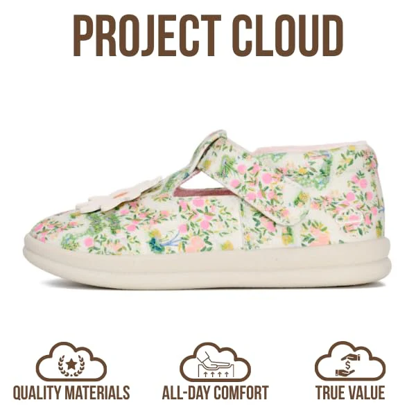 Project Cloud Kids | Mary Jane Sneakers with Terry Cloth Lining | Hook-and-Loop | Memory Foam | Lightweight | Non-Slip Toddlers & Kids - Image 44