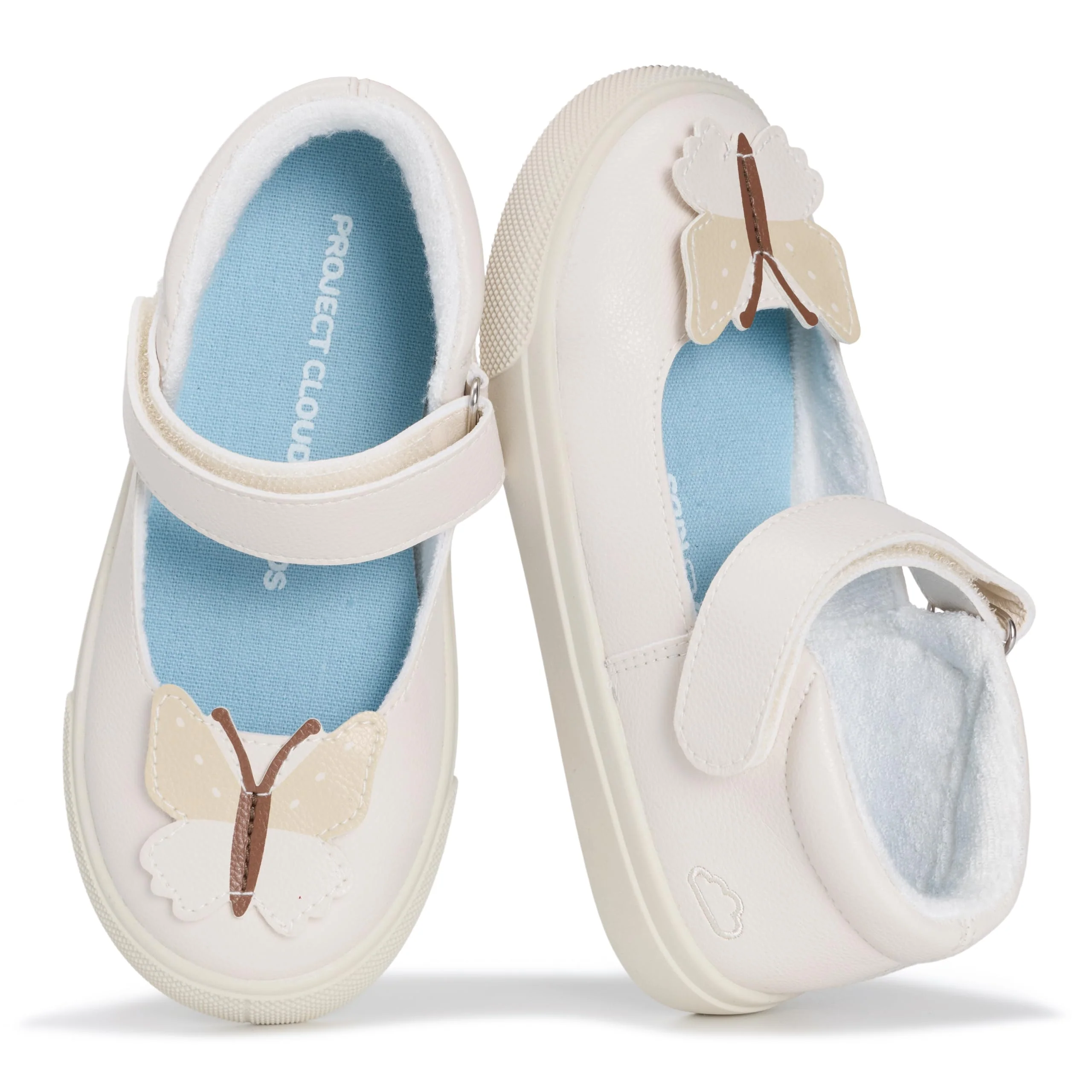 Project Cloud Kids | Mary Jane Sneakers with Terry Cloth Lining | Hook-and-Loop | Memory Foam | Lightweight | Non-Slip Toddlers & Kids - Image 6