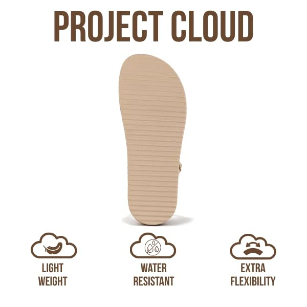 Project Cloud Women's | Wedge Sandals | Plush and Soft Insole | Lightweight | Non-Slip - Mellow - Image 5