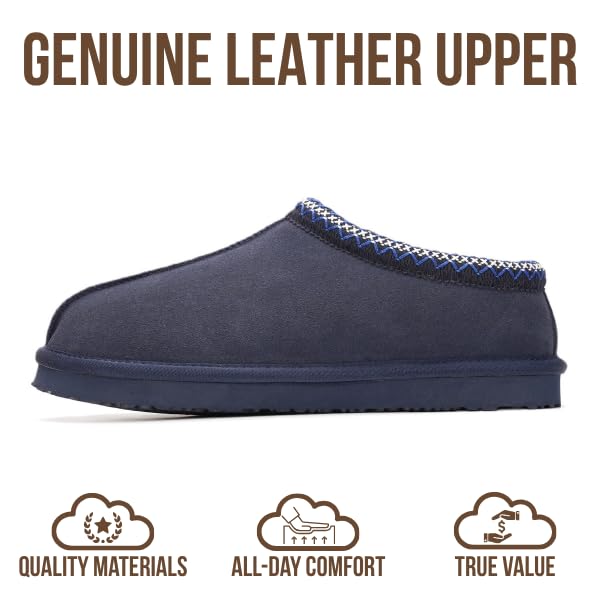 Project Cloud Men's | Australian Sheepskin Slippers | Memory Foam | Lightweight | Non-Slip - Relaxation - Image 30