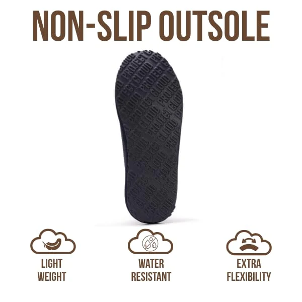 Project Cloud Men's | Australian Sheepskin Slippers | Memory Foam | Lightweight | Non-Slip - Relaxation - Image 31