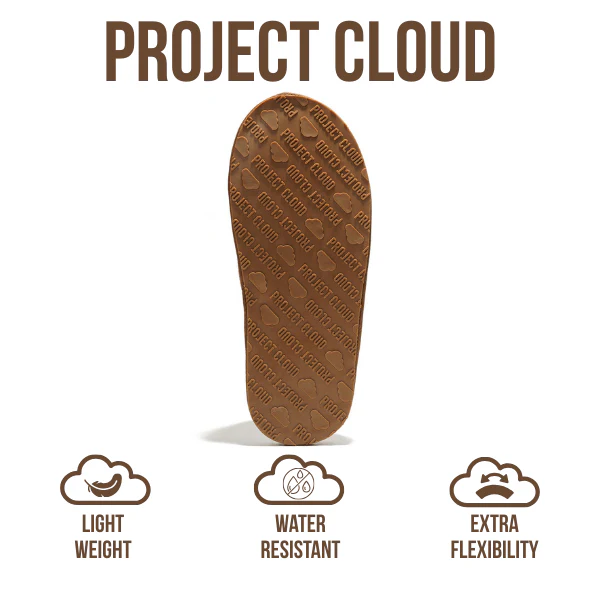 Project Cloud Men's | Genuine Sheepskin Upper House Slippers | Memory Foam | Lightweight | Non-Slip - Colin - Image 5