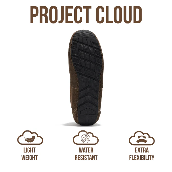 Project Cloud Men's | Genuine Suede Slippers - Loafers | Memory Foam | Lightweight | Non-Slip - Oswin - Image 11