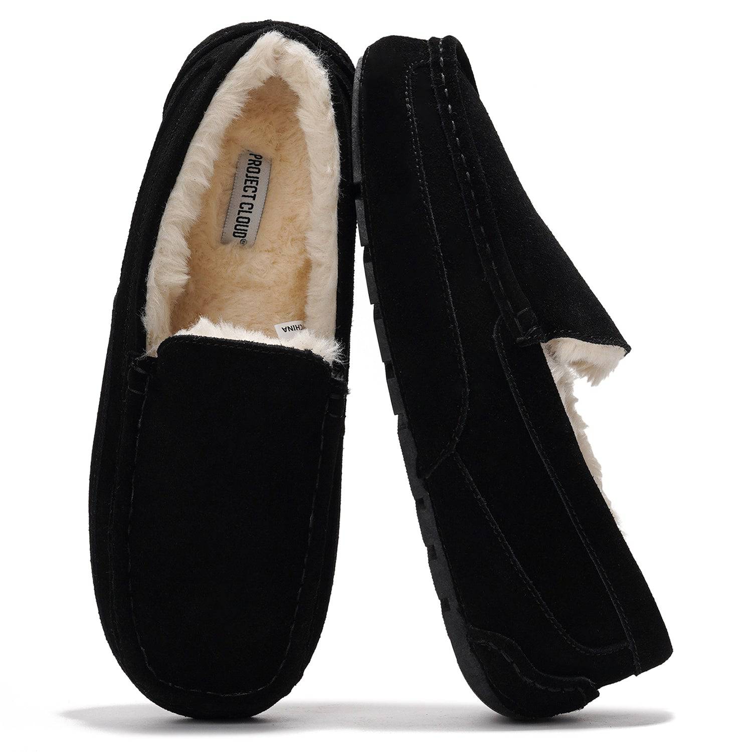 Project Cloud Men's | Genuine Suede Slippers - Loafers | Memory Foam | Lightweight | Non-Slip - Oswin - Image 19