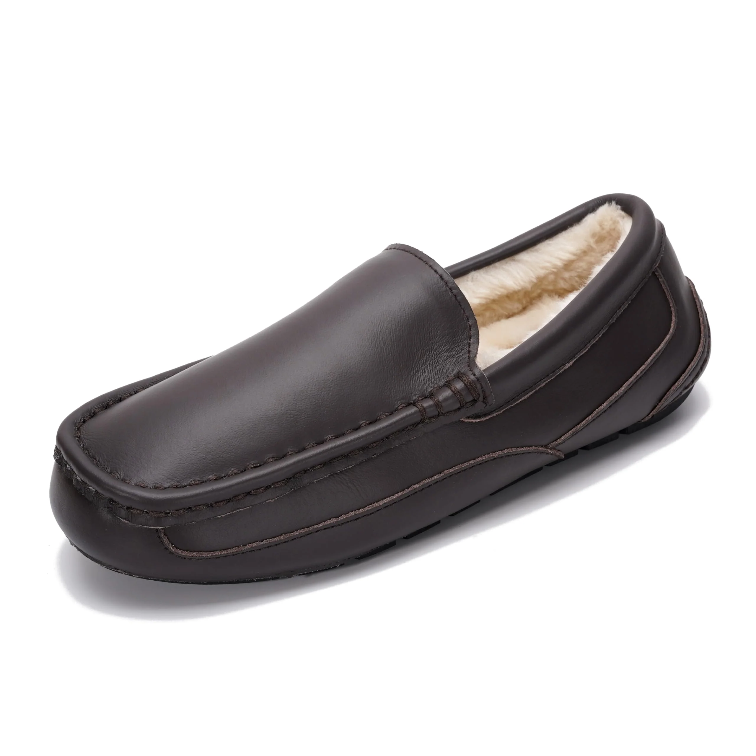 Project Cloud Men's | Genuine Suede Slippers - Loafers | Memory Foam | Lightweight | Non-Slip - Oswin - Image 26