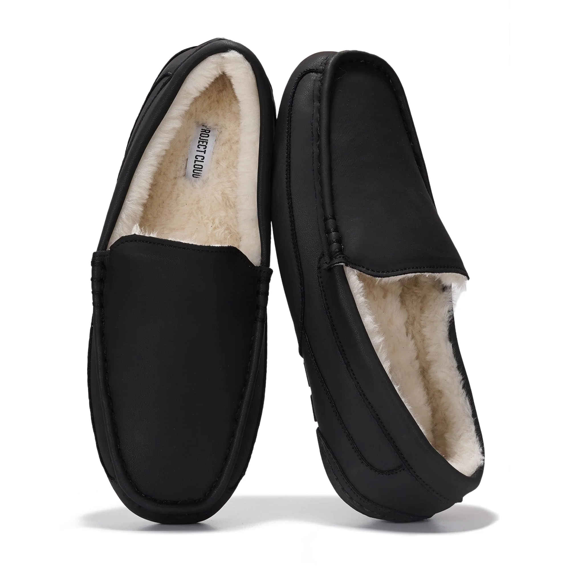 Project Cloud Men's | Genuine Suede Slippers - Loafers | Memory Foam | Lightweight | Non-Slip - Oswin - Image 31