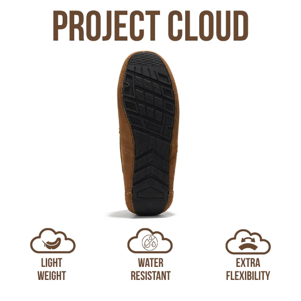 Project Cloud Men's | Genuine Suede Slippers - Loafers | Memory Foam | Lightweight | Non-Slip - Oswin - Image 5