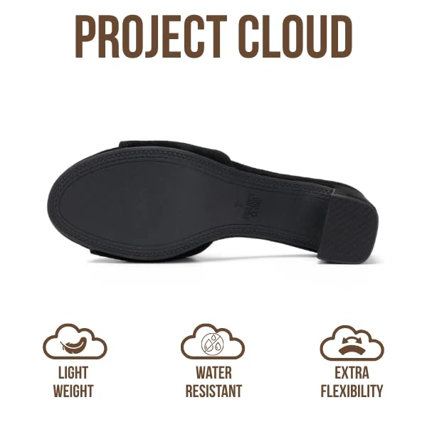 Project Cloud Women's | Genuine Leather Women Sandals Dressy| Memory Foam | Lightweight | Non-Slip - Monaco - Image 11