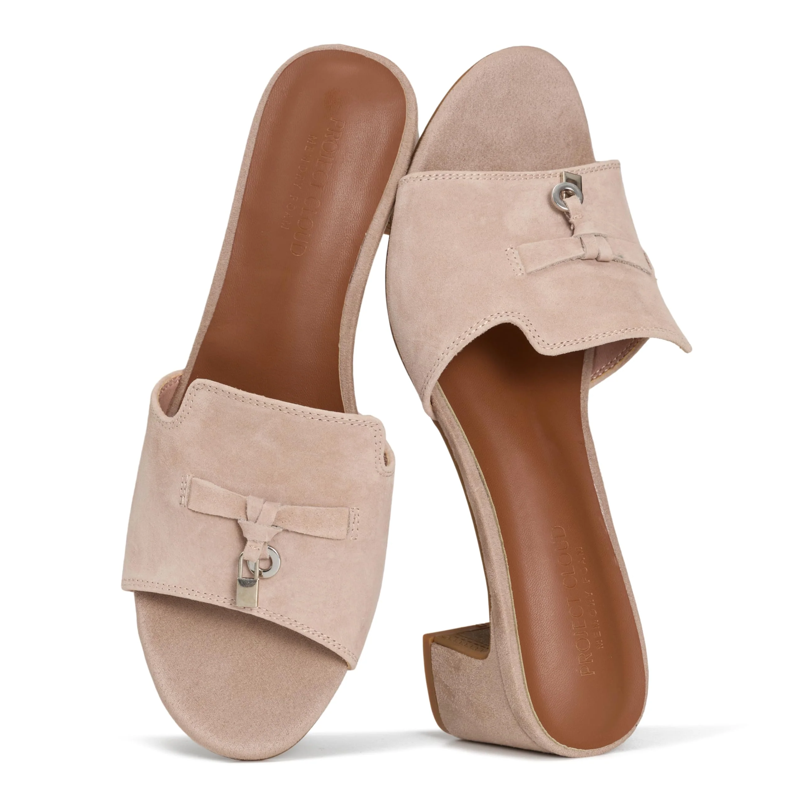 Project Cloud Women's | Genuine Leather Women Sandals Dressy| Memory Foam | Lightweight | Non-Slip - Monaco - Image 16