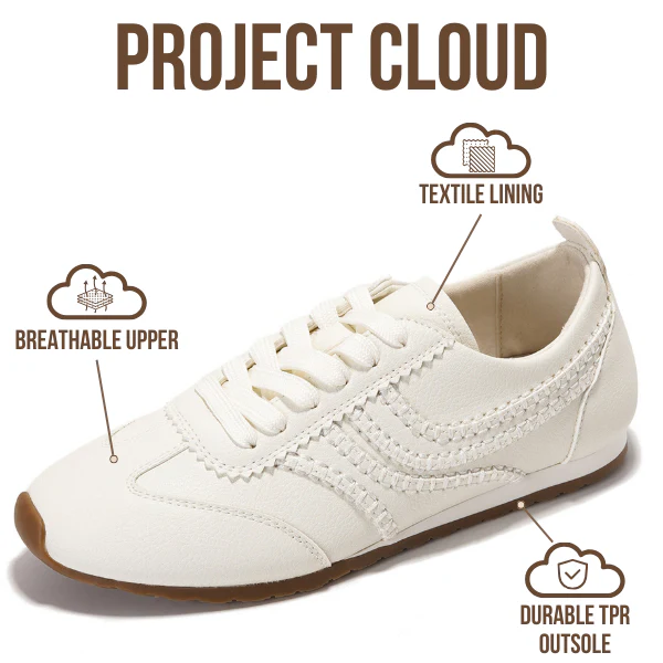 Project Cloud Women's | Stylish Sneakers for Women | Memory Foam Insole | Lightweight | Non-Slip - Monica - Image 27