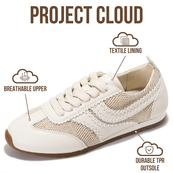 Project Cloud Women's | Stylish Sneakers for Women | Memory Foam Insole | Lightweight | Non-Slip - Monica - Image 9