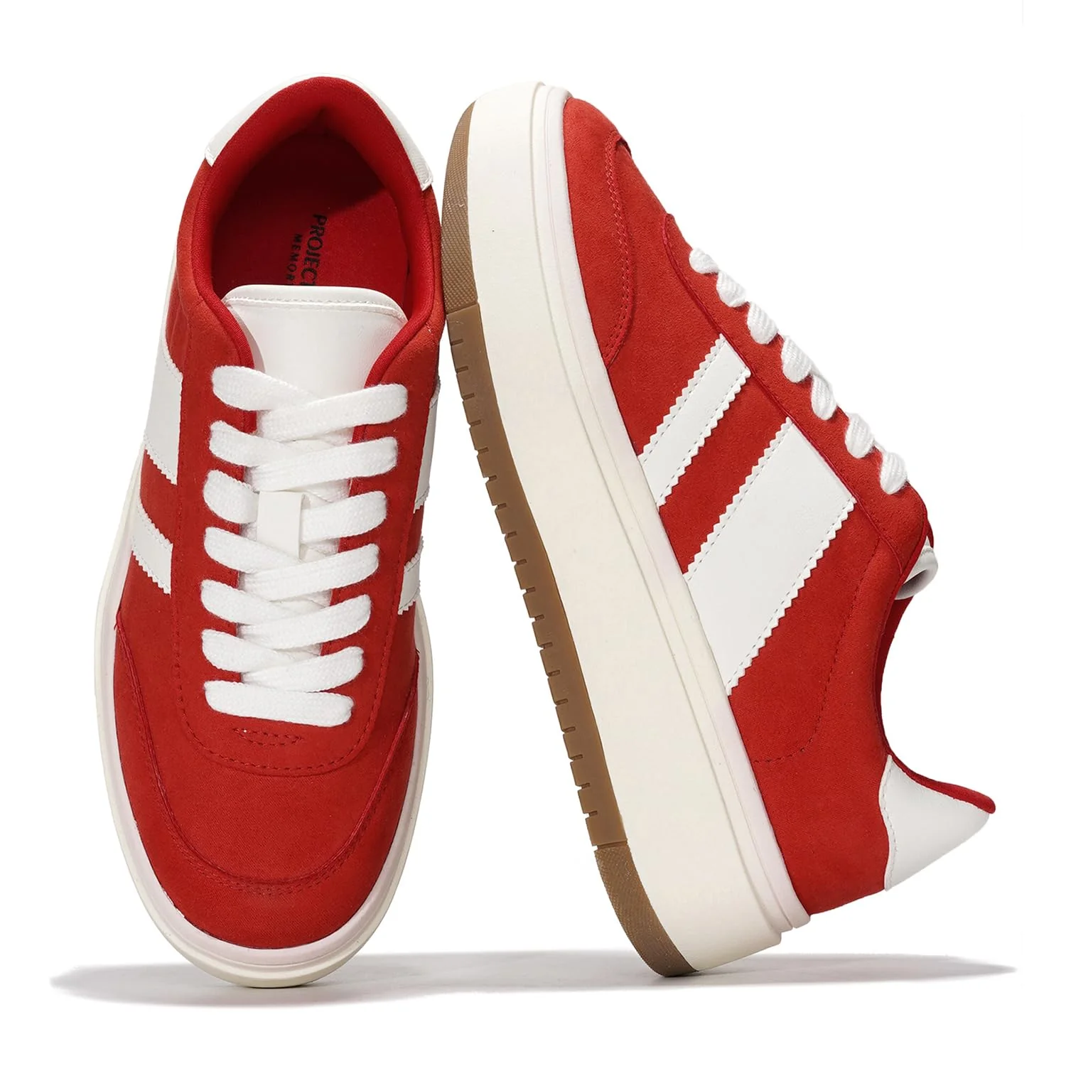 Project Cloud Women's | Lace-up Sneakers | Memory Foam Insole | Non-Slip - Nita - Image 25