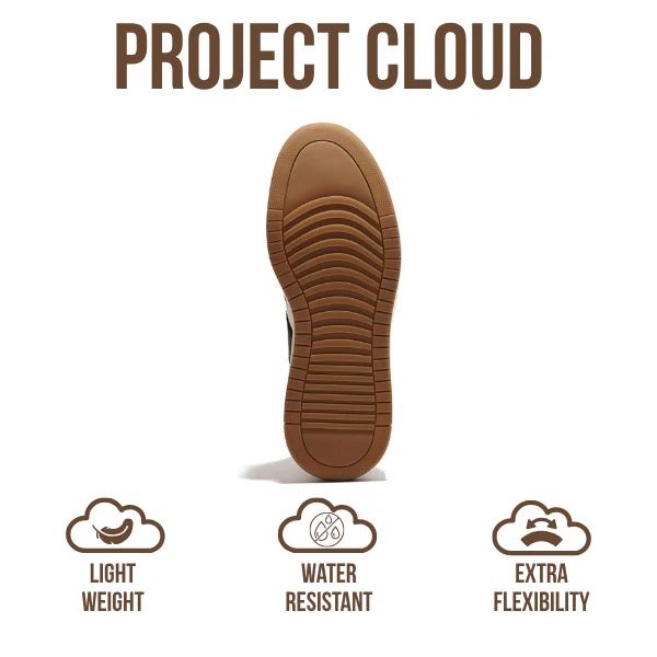 Project Cloud Women's | Lace-up Sneakers | Memory Foam Insole | Non-Slip - Nita - Image 5