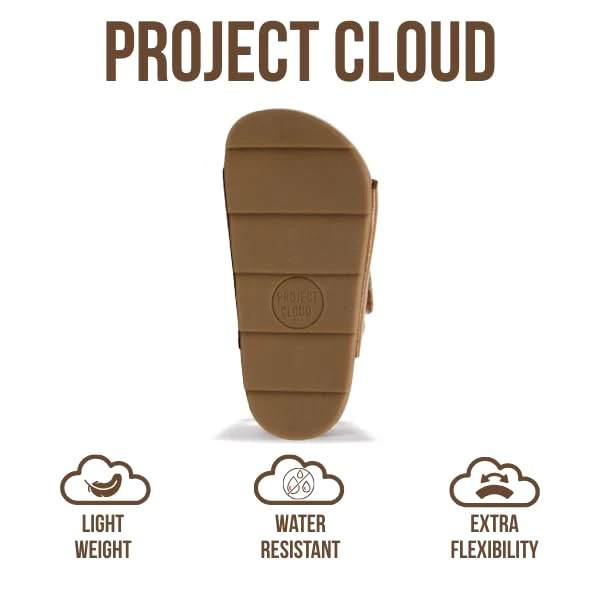 Project Cloud Kids Sandals | Genuine Leather Girls Sandals | Plush & Soft Insole | Lightweight | Non-Slip - Pismo Kids - Image 10