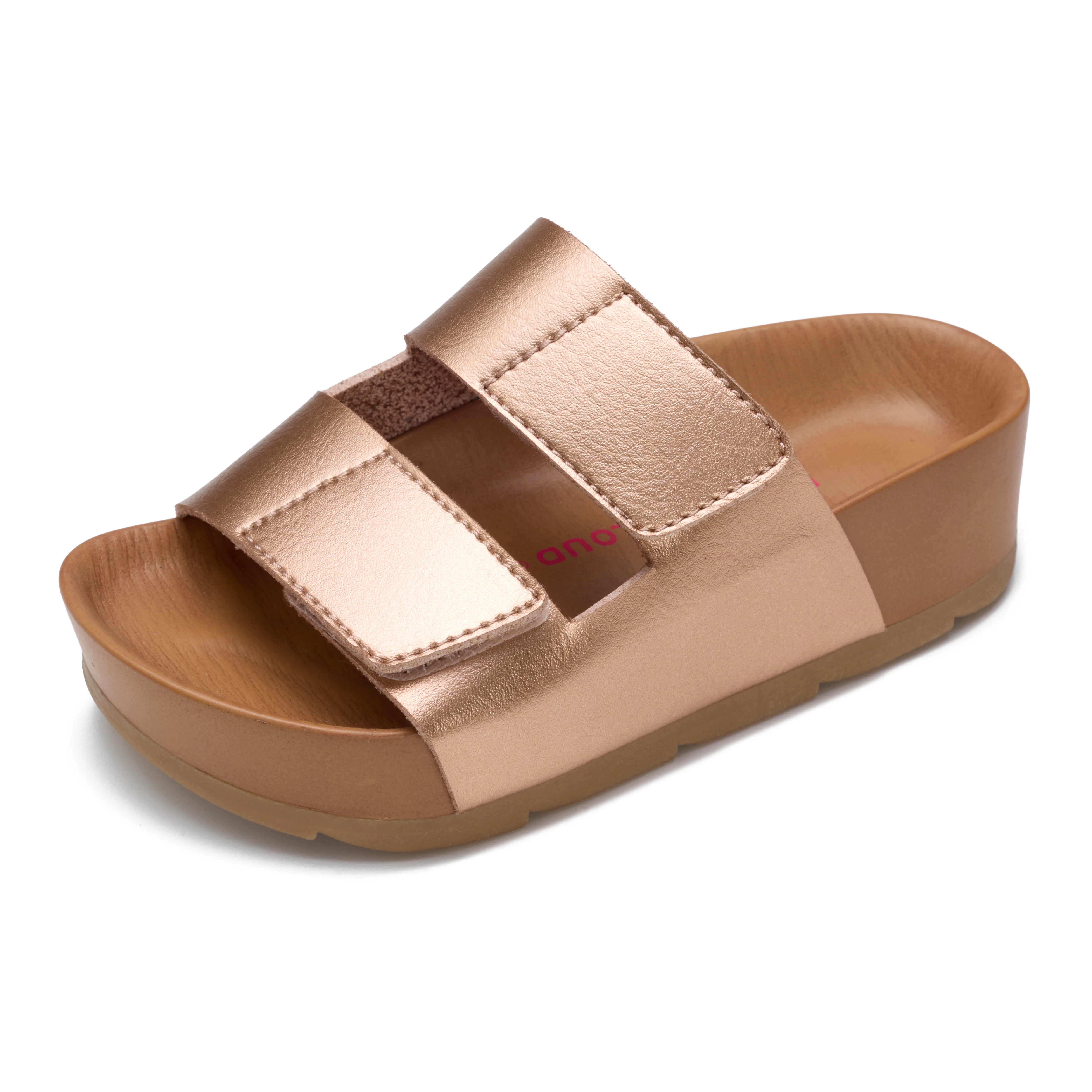 Project Cloud Kids Sandals | Genuine Leather Girls Sandals | Plush & Soft Insole | Lightweight | Non-Slip - Pismo Kids - Image 12