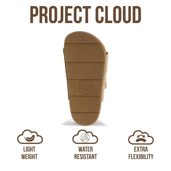 Project Cloud Kids Sandals | Genuine Leather Girls Sandals | Plush & Soft Insole | Lightweight | Non-Slip - Pismo Kids - Image 5