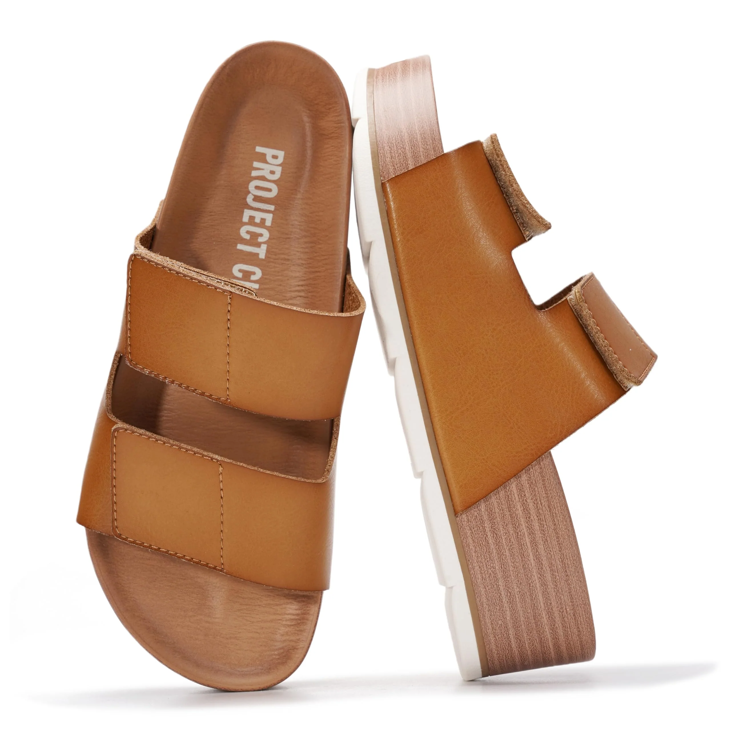 Project Cloud Women's | Platform Sandals | Plush & Soft Insole | Lightweight | Non-Slip - Pismo - Image 13