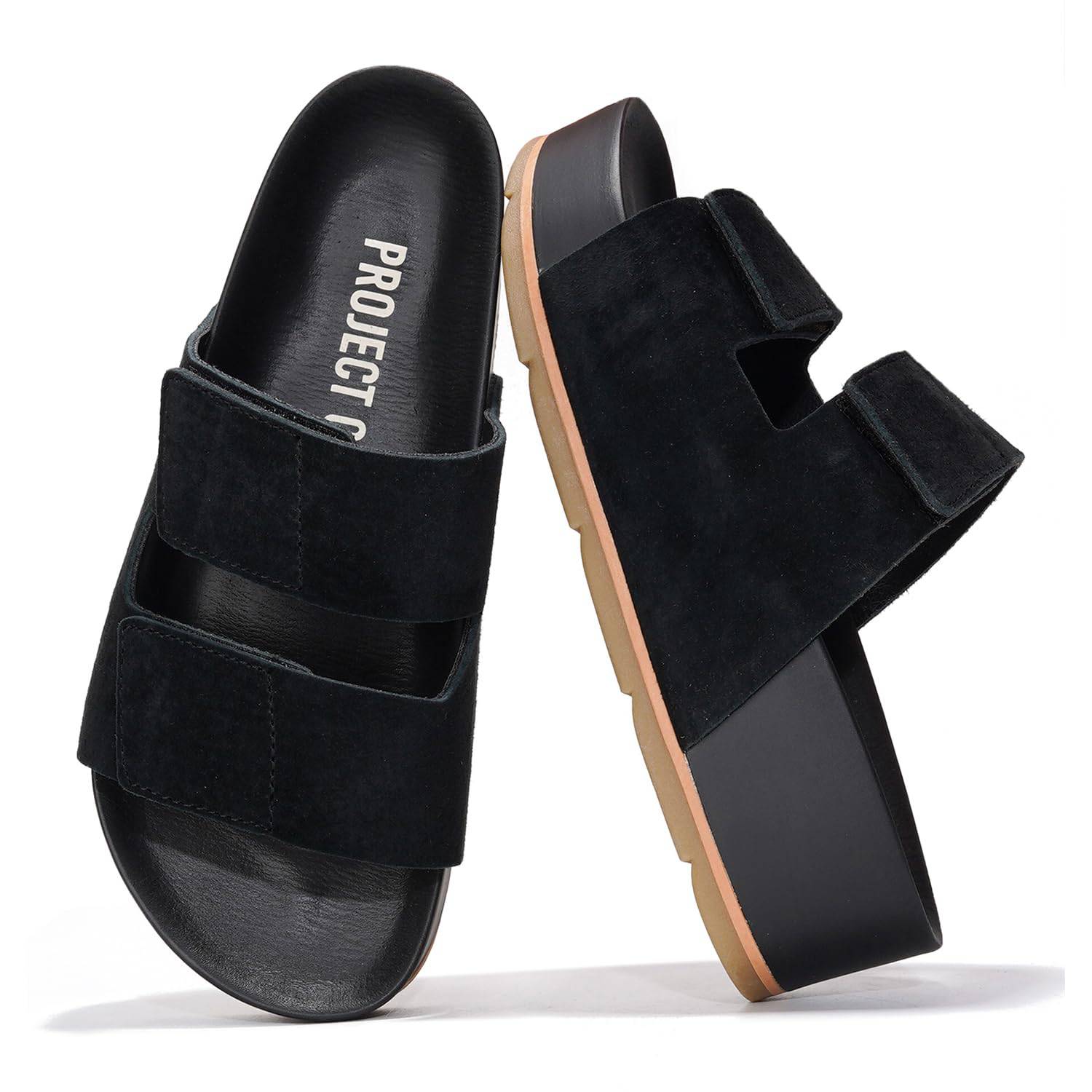 Project Cloud Women's | Platform Sandals | Plush & Soft Insole | Lightweight | Non-Slip - Pismo - Image 18