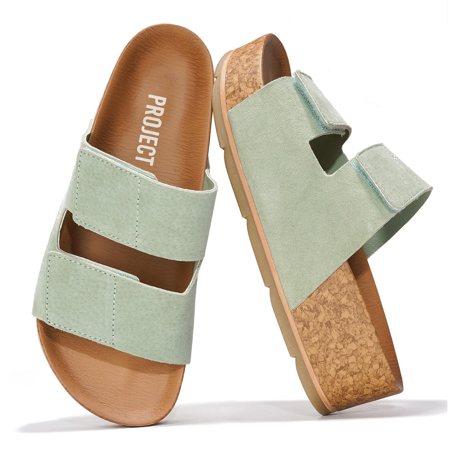 Project Cloud Women's | Platform Sandals | Plush & Soft Insole | Lightweight | Non-Slip - Pismo - Image 24