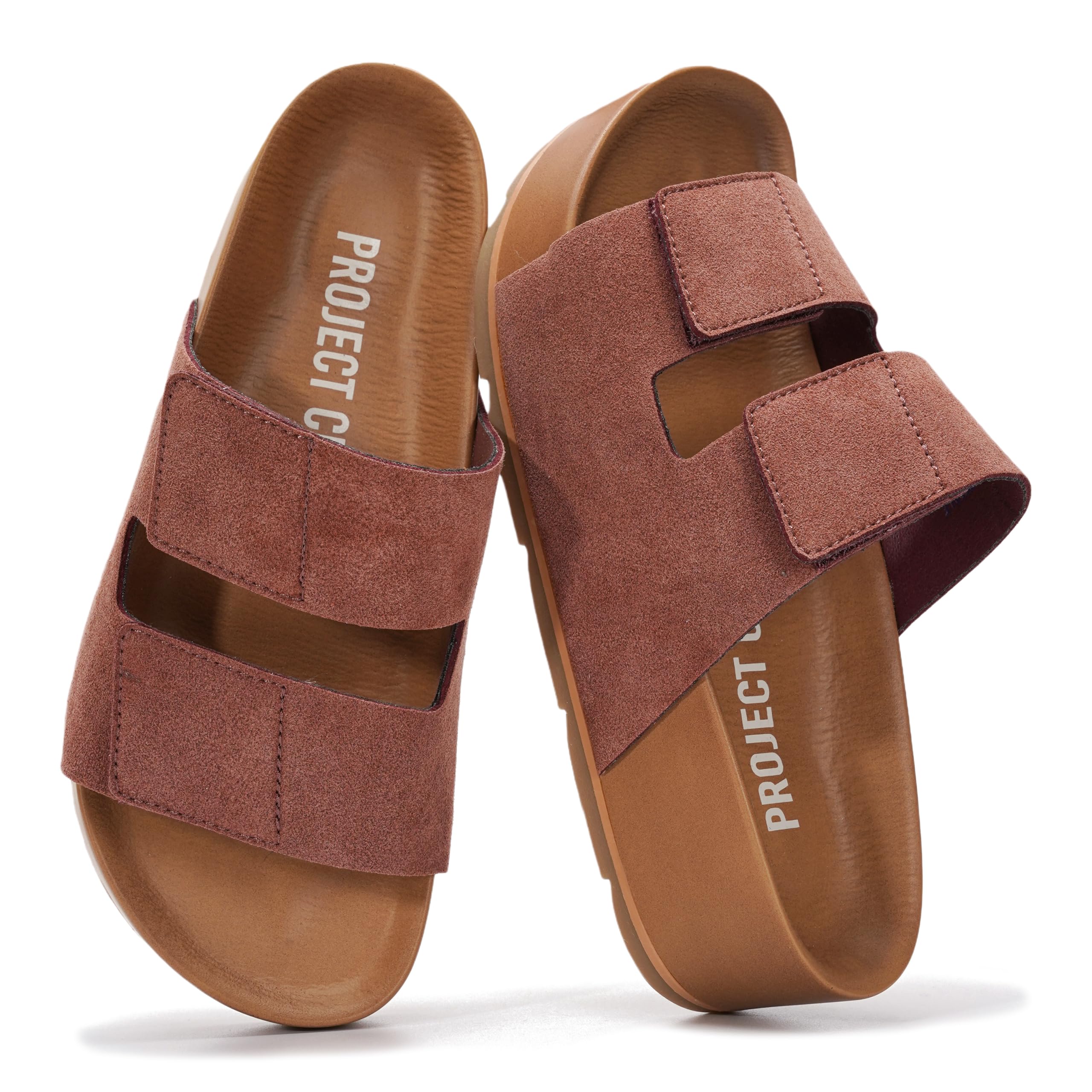 Project Cloud Women's | Platform Sandals | Plush & Soft Insole | Lightweight | Non-Slip - Pismo - Image 35
