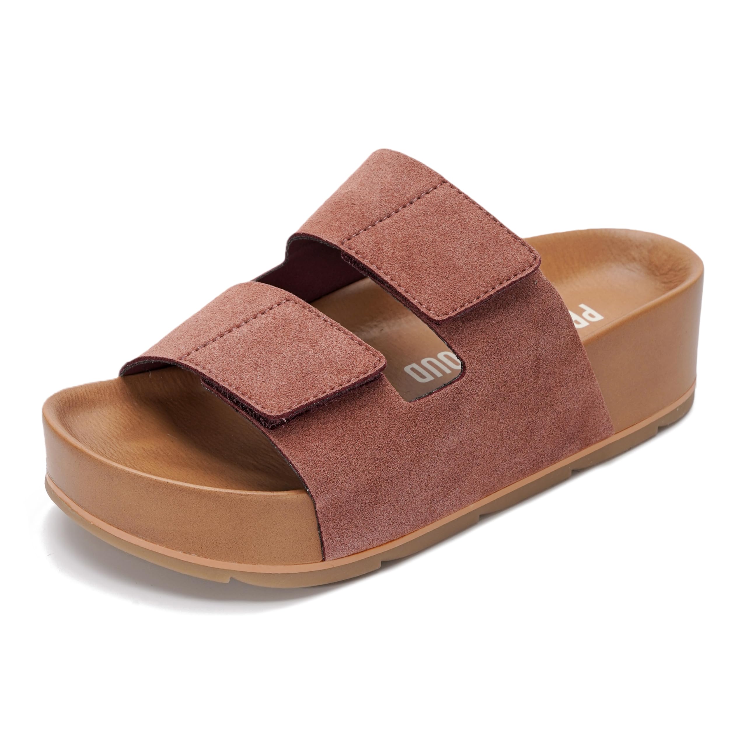 Project Cloud Women's | Platform Sandals | Plush & Soft Insole | Lightweight | Non-Slip - Pismo - Image 36