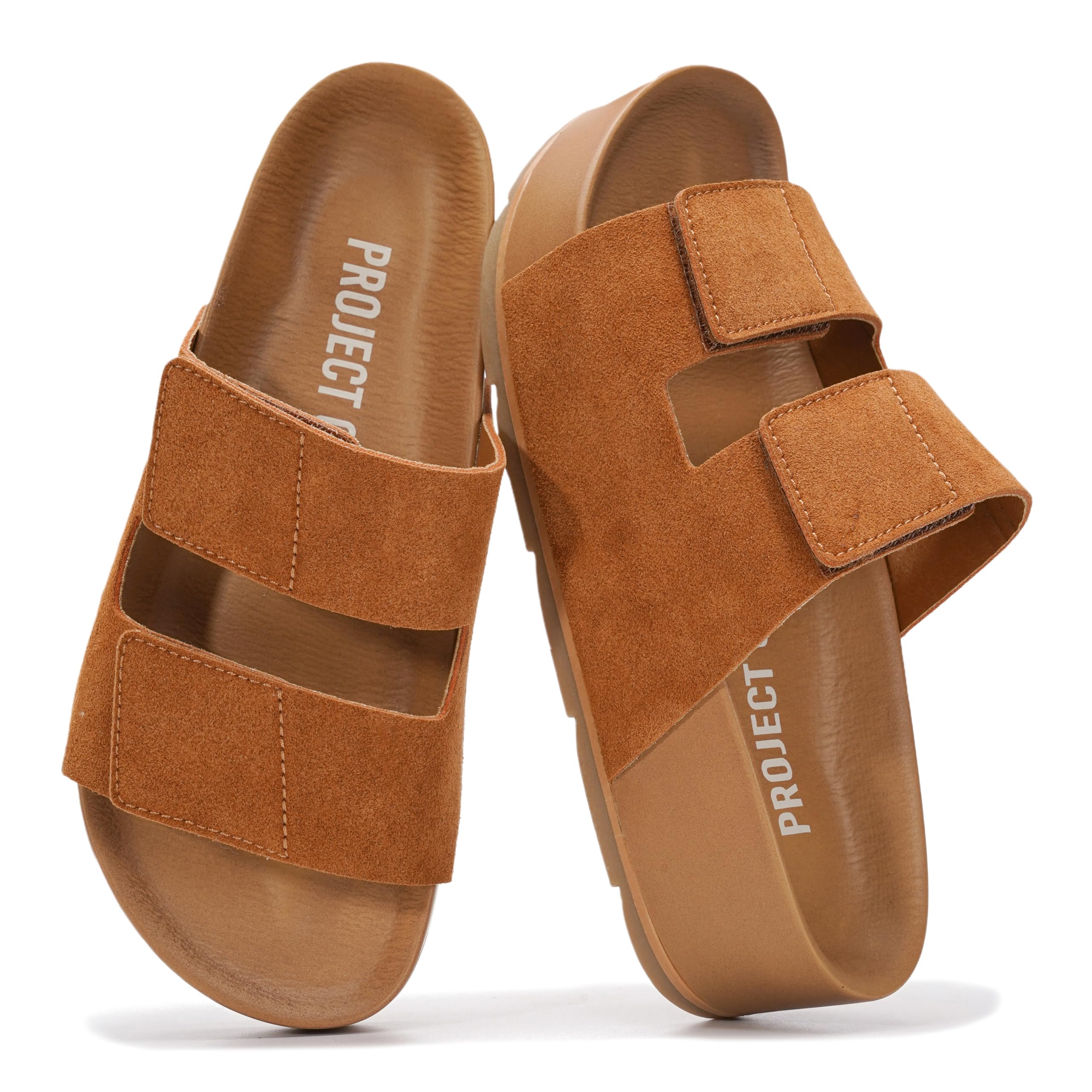 Project Cloud Women's | Platform Sandals | Plush & Soft Insole | Lightweight | Non-Slip - Pismo - Image 40