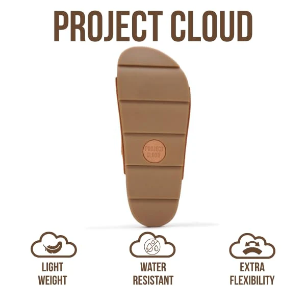 Project Cloud Women's | Platform Sandals | Plush & Soft Insole | Lightweight | Non-Slip - Pismo - Image 44