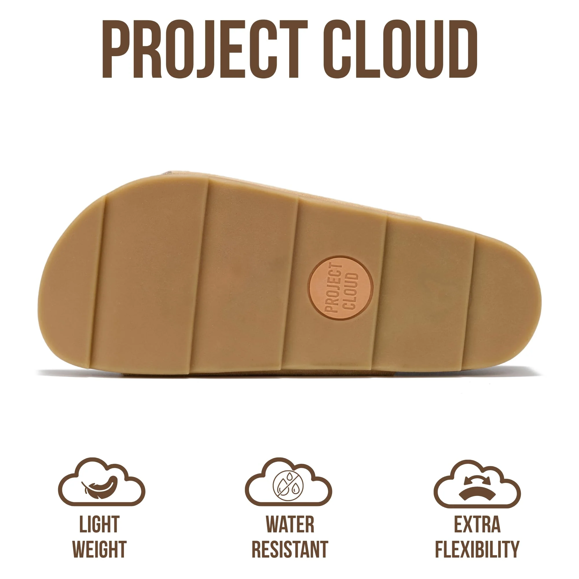 Project Cloud Women's | Platform Sandals | Plush & Soft Insole | Lightweight | Non-Slip - Pismo - Image 5