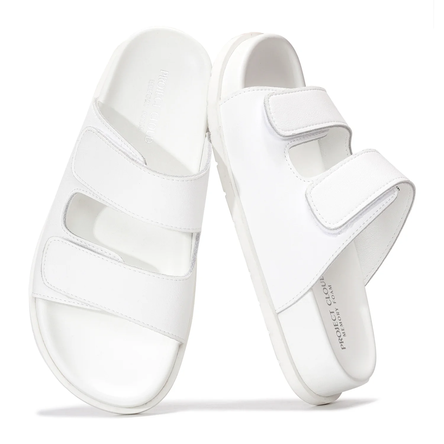 Project Cloud Women's | Platform Sandals | Plush and Soft Insole | Lightweight | Non-Slip - Sleek - Image 19
