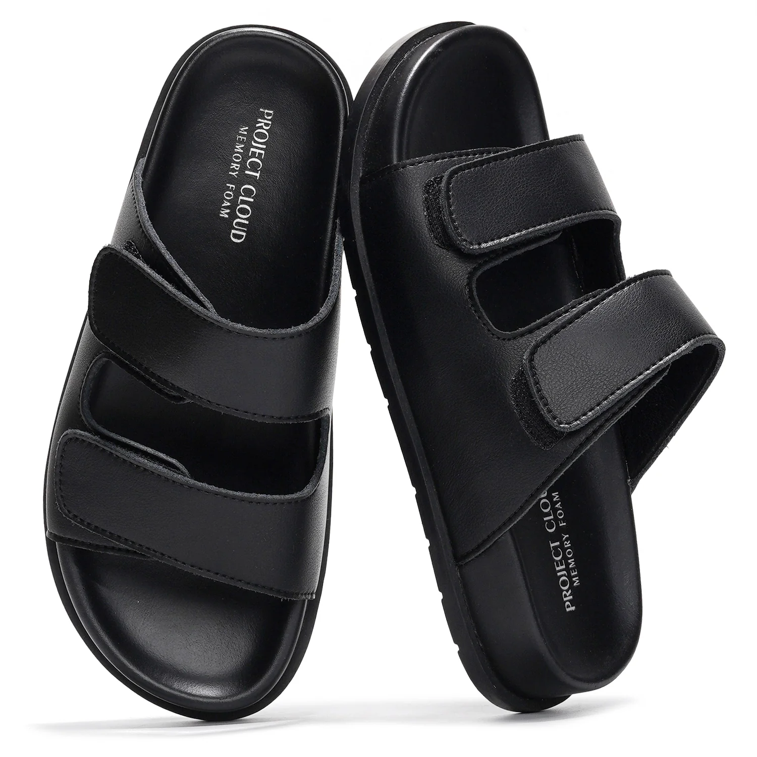 Project Cloud Women's | Platform Sandals | Plush and Soft Insole | Lightweight | Non-Slip - Sleek - Image 25