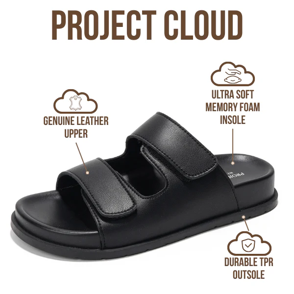 Project Cloud Women's | Platform Sandals | Plush and Soft Insole | Lightweight | Non-Slip - Sleek - Image 27