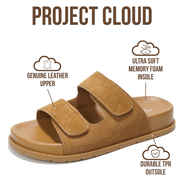 Project Cloud Women's | Platform Sandals | Plush and Soft Insole | Lightweight | Non-Slip - Sleek - Image 3