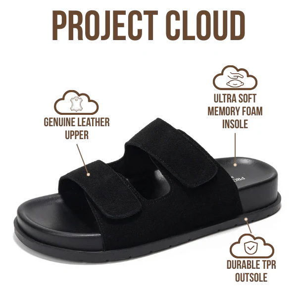 Project Cloud Women's | Platform Sandals | Plush and Soft Insole | Lightweight | Non-Slip - Sleek - Image 9