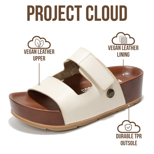 Project Cloud Women's | Non-Slip Platform Sandals | Lightweight - Prime - Image 3