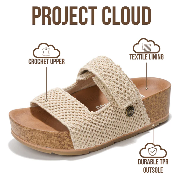 Project Cloud Women's | Non-Slip Platform Sandals | Lightweight - Prime - Image 9