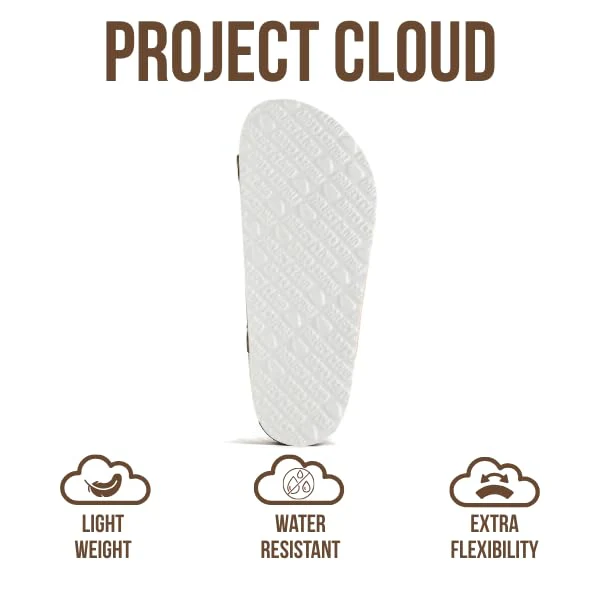 Project Cloud Women's | Genuine Leather Sandals | ProjectPlush | Memory Foam | Non-Slip - Capri - Image 10