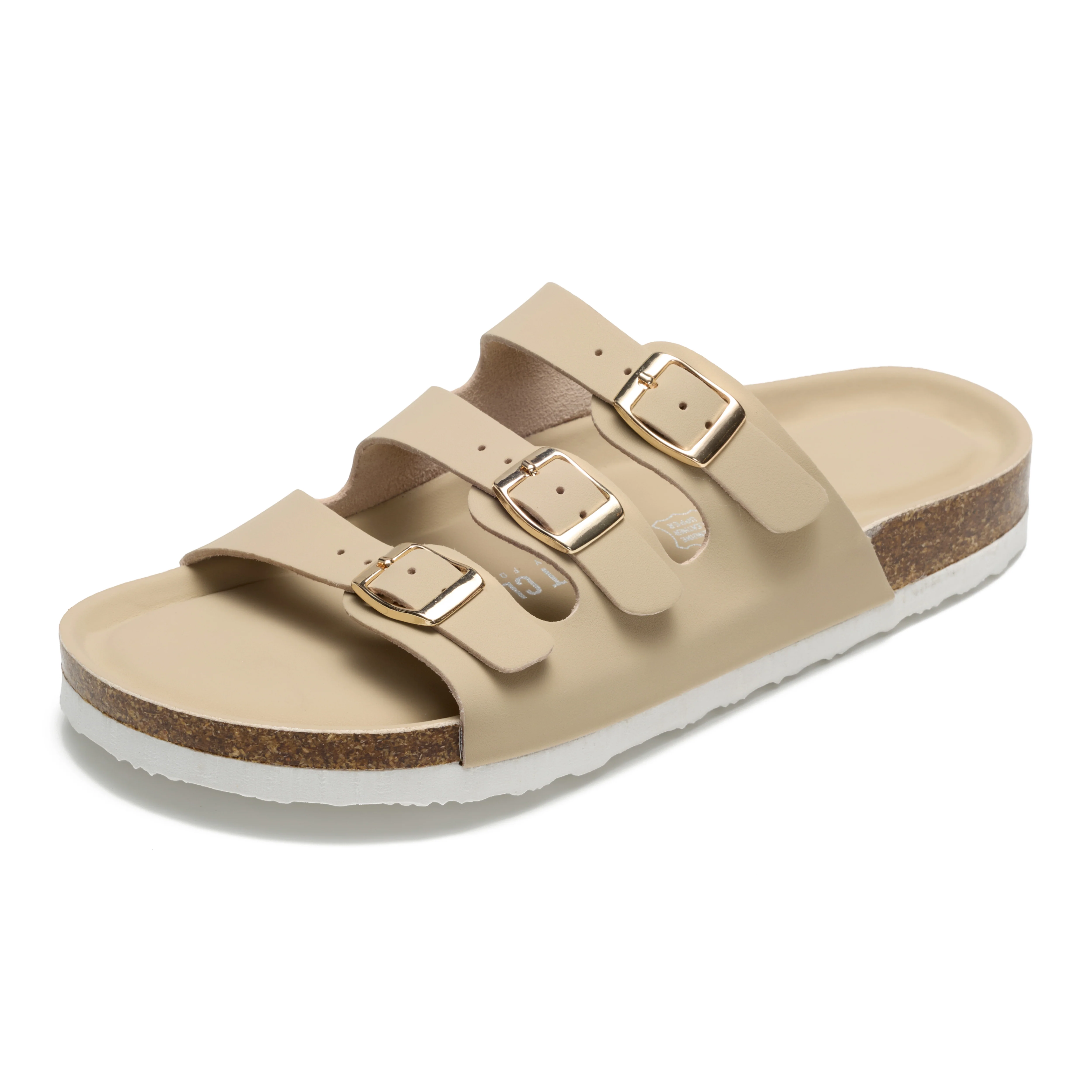 Project Cloud Women's | Genuine Leather Sandals | ProjectPlush | Memory Foam | Non-Slip - Capri - Image 12