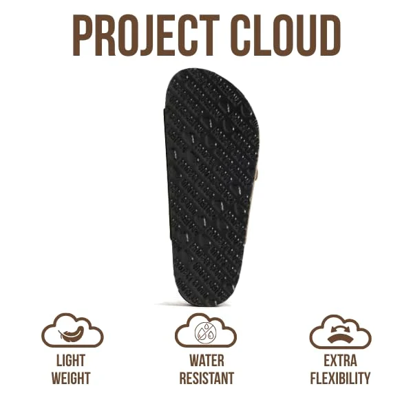 Project Cloud Women's | Genuine Leather Sandals | ProjectPlush | Memory Foam | Non-Slip - Capri - Image 44