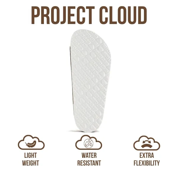 Project Cloud Women's | Genuine Leather Sandals | ProjectPlush | Memory Foam | Non-Slip - Capri - Image 5