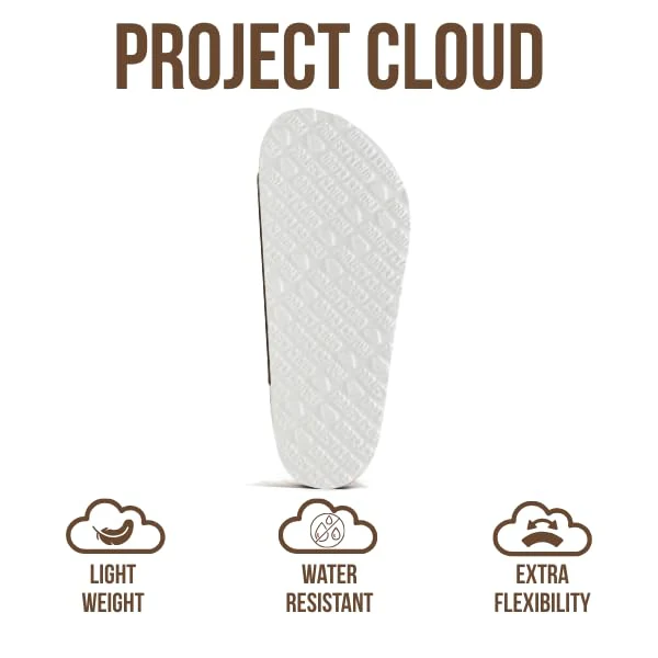 Project Cloud Women's | Genuine Leather Sandals | ProjectPlush | Memory Foam | Non-Slip - Capri - Image 54