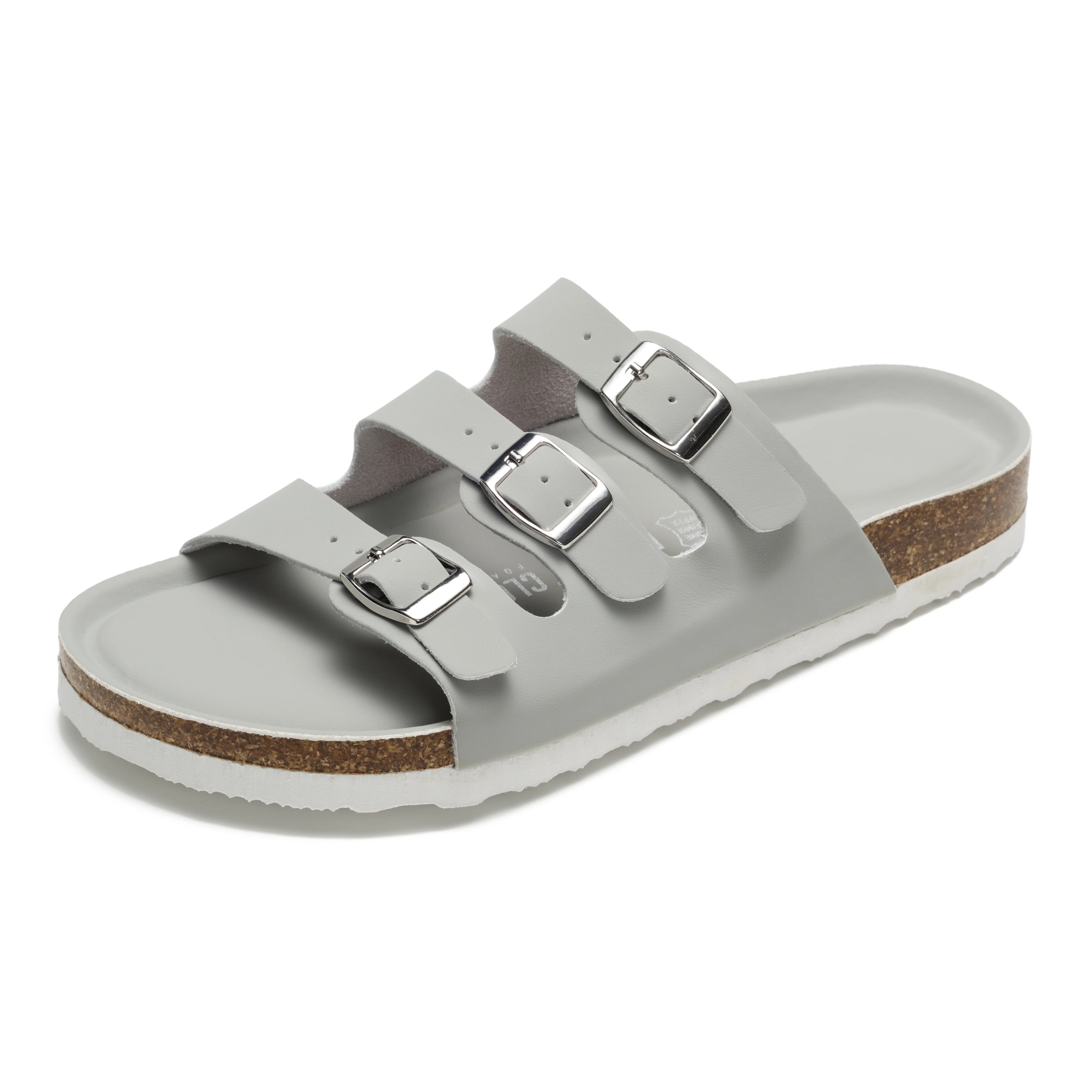 Project Cloud Women's | Genuine Leather Sandals | ProjectPlush | Memory Foam | Non-Slip - Capri - Image 61