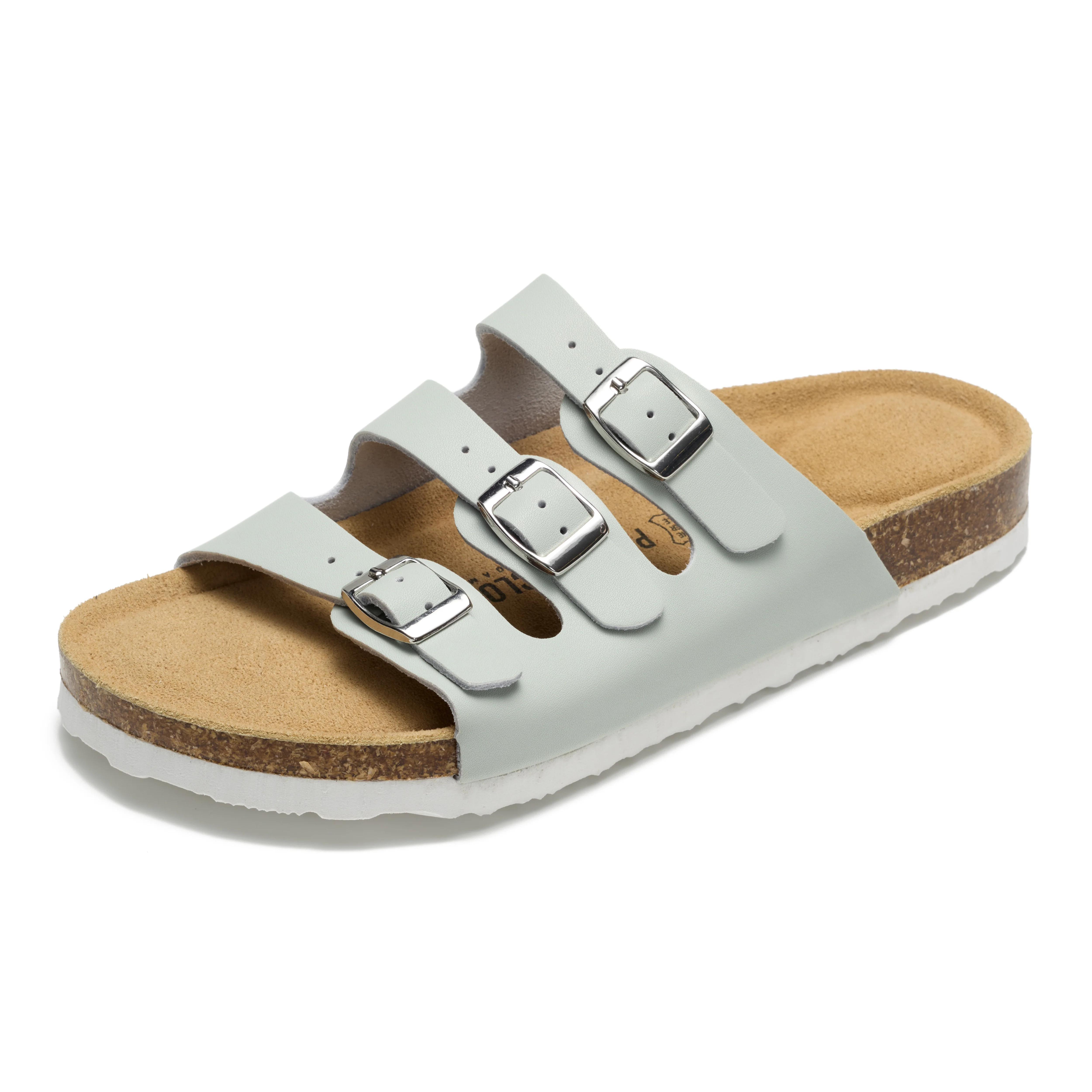 Project Cloud Women's | Genuine Leather Sandals | ProjectPlush | Memory Foam | Non-Slip - Capri - Image 66