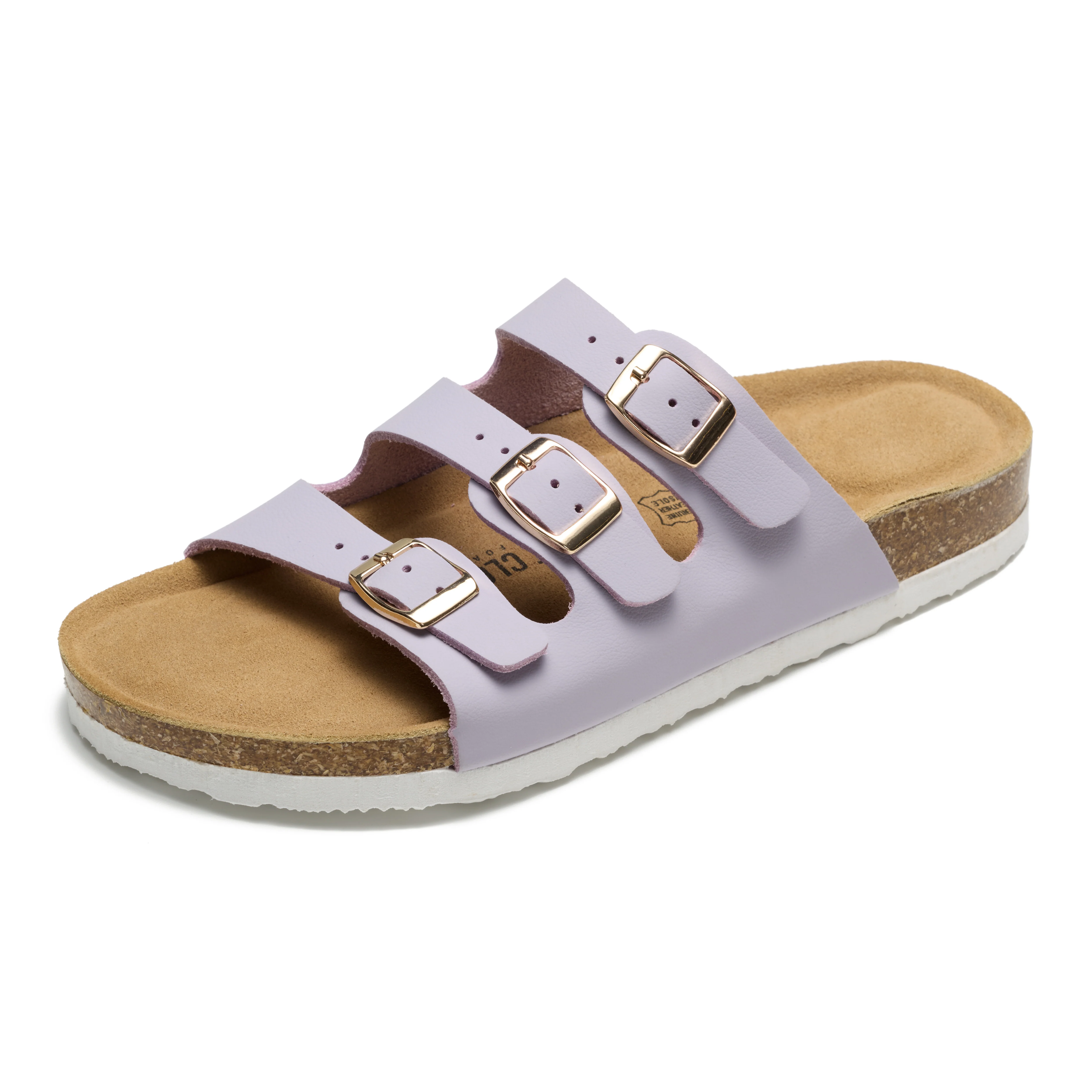 Project Cloud Women's | Genuine Leather Sandals | ProjectPlush | Memory Foam | Non-Slip - Capri - Image 71