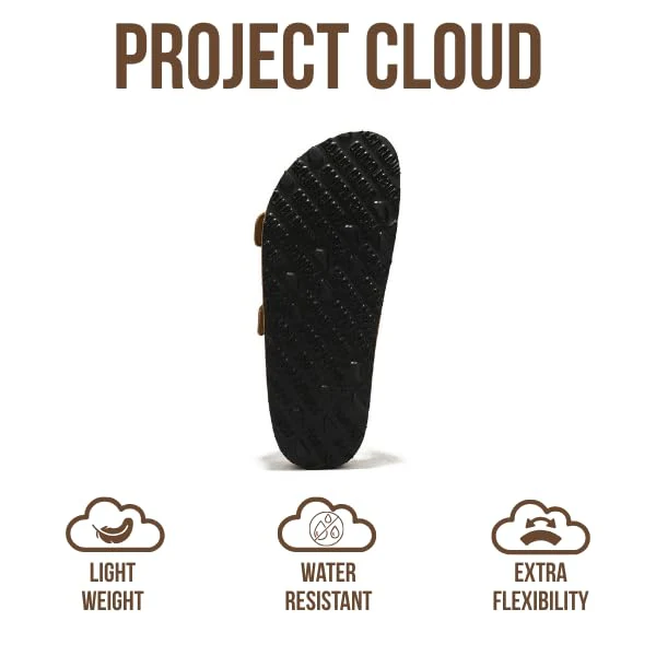 Project Cloud Women's | 100% Genuine Leather Womens Sandals | Memory Foam | Lightweight | Non-Slip - Venita - Image 11