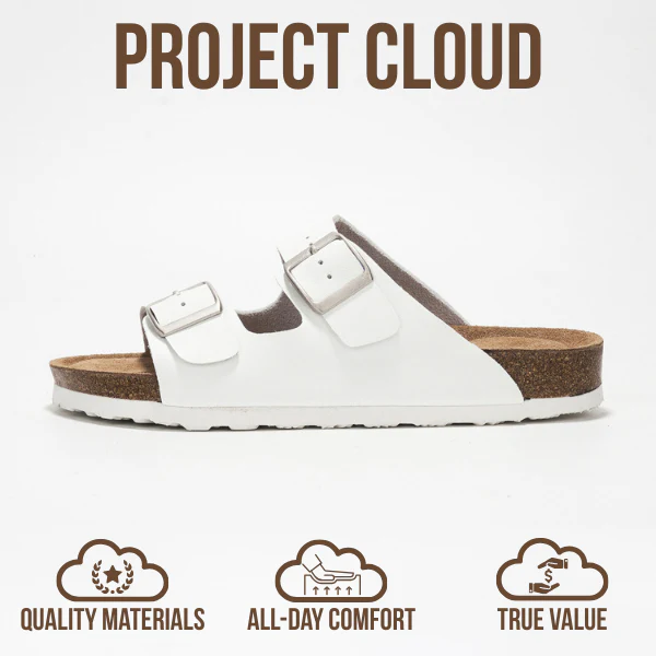 Project Cloud Women's | 100% Genuine Leather Womens Sandals | Memory Foam | Lightweight | Non-Slip - Venita - Image 28