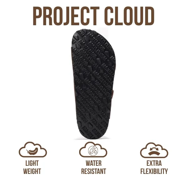 Project Cloud Women's | 100% Genuine Leather Womens Sandals | Memory Foam | Lightweight | Non-Slip - Venita - Image 77