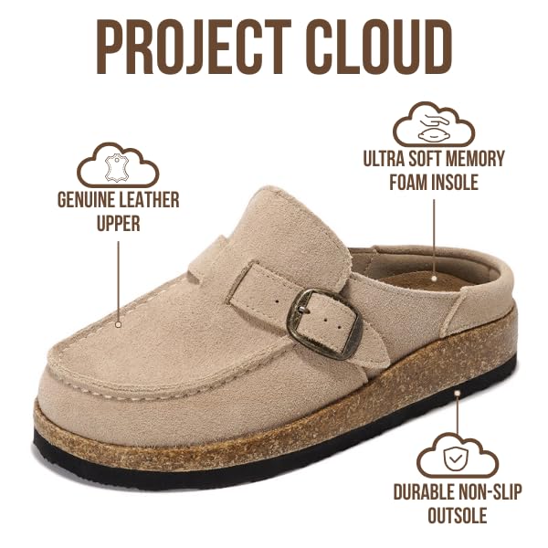 Project Cloud Women's | Water Resistant Clogs for Women | Memory Foam | Lightweight | Non-Slip - Carline - Image 3