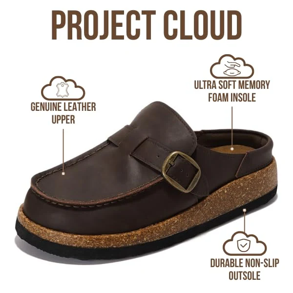 Project Cloud Women's | Water Resistant Clogs for Women | Memory Foam | Lightweight | Non-Slip - Carline - Image 33