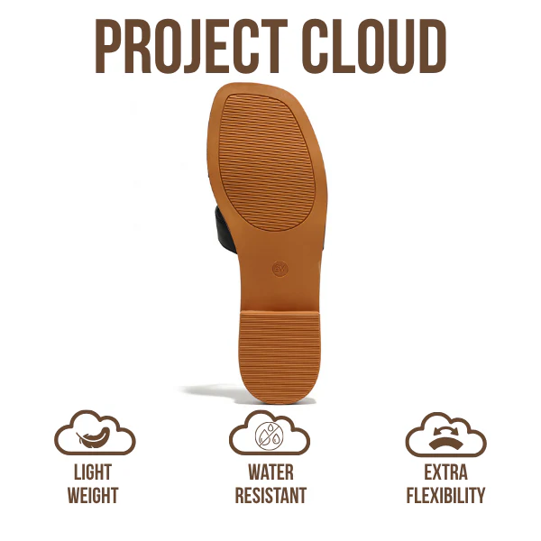 Project Cloud Women's | Genuine Leather Flat Summer Sandals | Memory Foam | Lightweight | Non-Slip - Jannel - Image 16