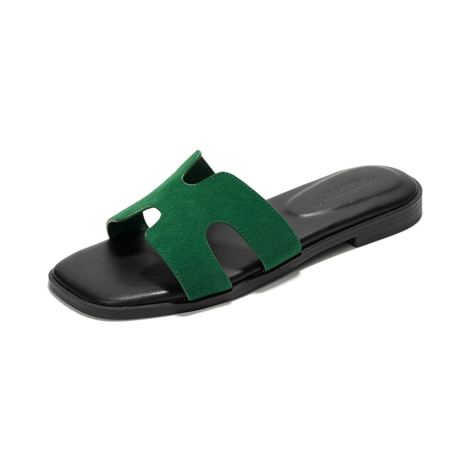 Project Cloud Women's | Genuine Leather Flat Summer Sandals | Memory Foam | Lightweight | Non-Slip - Jannel - Image 53